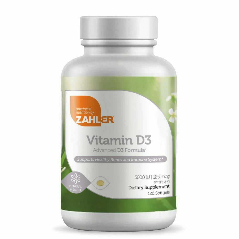 Vitamin D3 5000 IU 120 softgels B419309