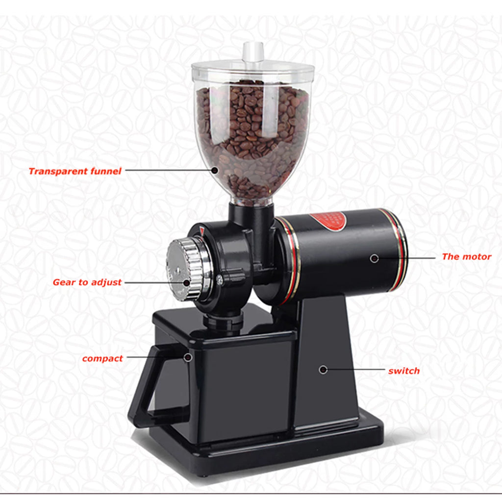 Mini Electric Coffee Grinder Black F397