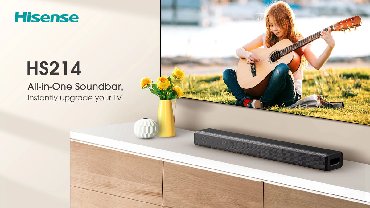 2.1 Channel Sound Bar with Built-in Subwoofer Q974946