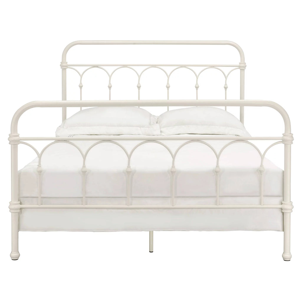 White Queen Bed S668