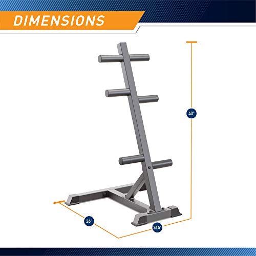 Olympic Weight Plate Tree Weight Storage Rack H810082