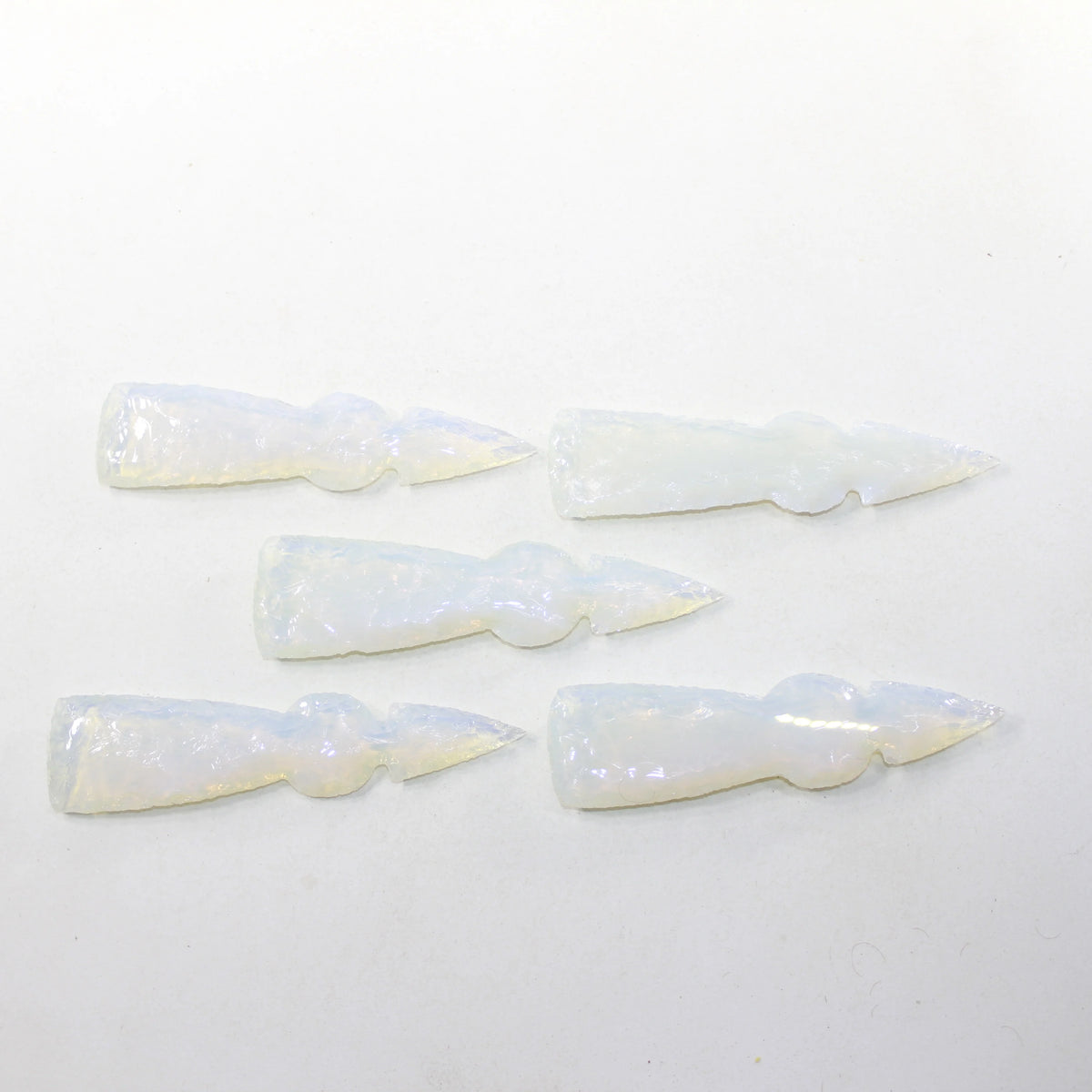 Opalite Ornamental Tomahawk Heads E43809