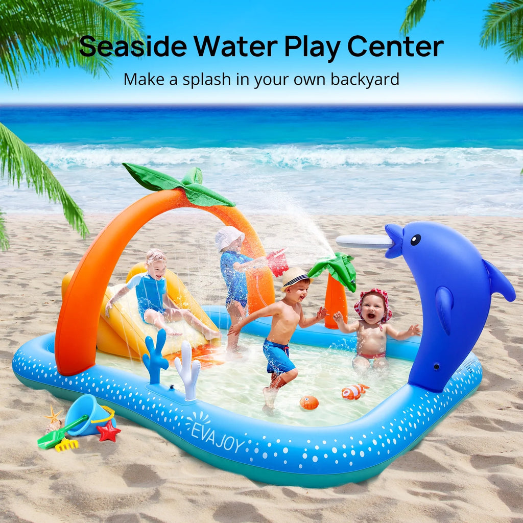 Inflatable Rectangular Swimming Pool E202