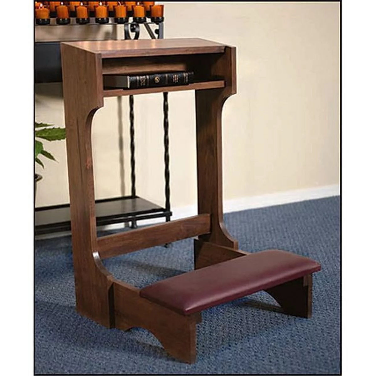 Walnut Padded Kneeler Y452008