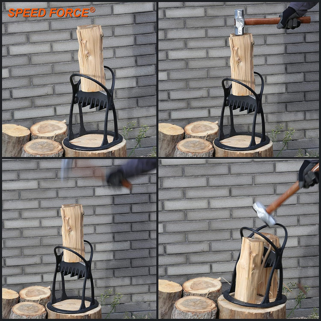Kindling Splitter Log Splitter Cast Steel E963514