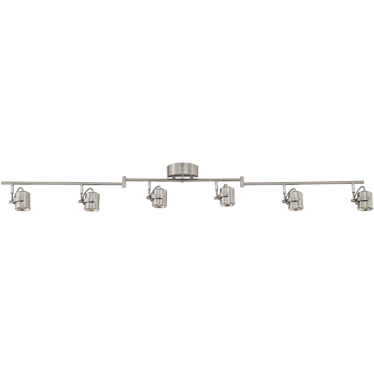 6-Light Satin Nickel LED Track Light R641