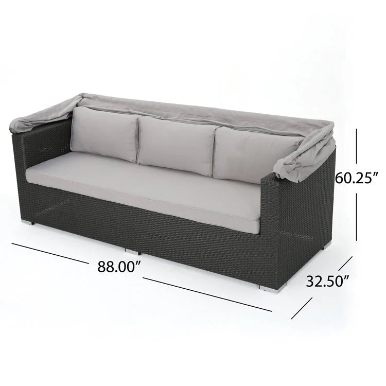 Water Resistant Wicker Sofa Q928