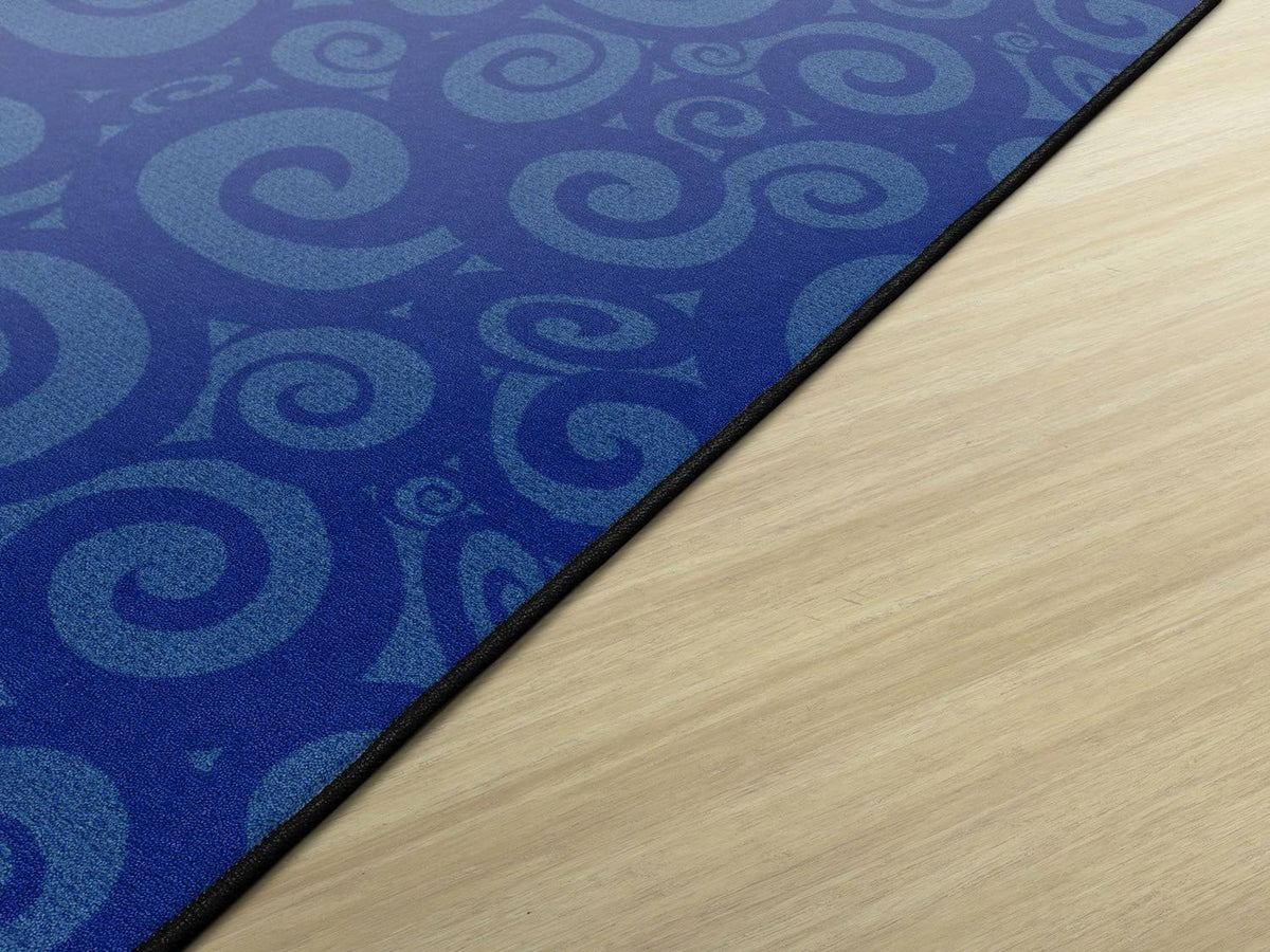 Blue 10'6 x 13'2 Carpet L2354