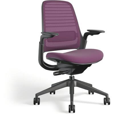 Black Ergonomic Mesh Task Chair N679209