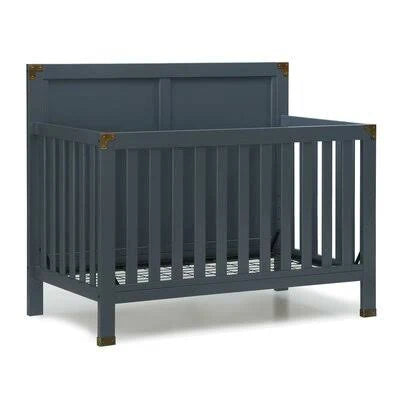 5-in-1 Convertible Crib Graphite Blue Z2904