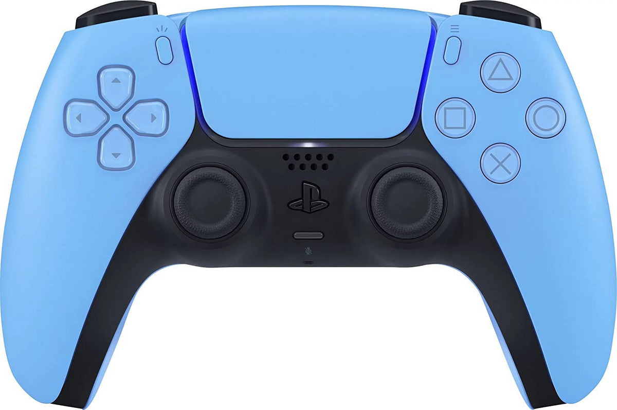 PlayStation 5 Slim Disc Video Game Console with Starlight Blue Controller H584