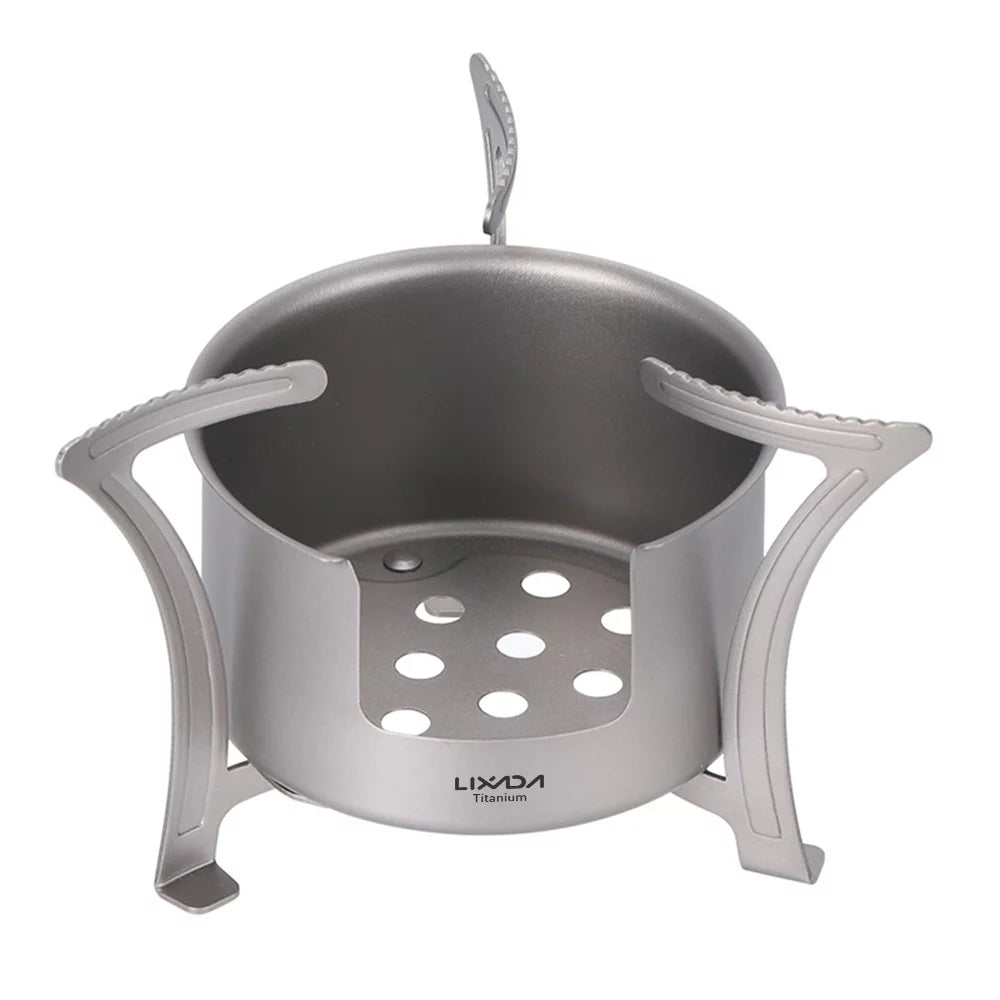 Ultralight Mini Pocket Alcohol Stove Titanium N387760