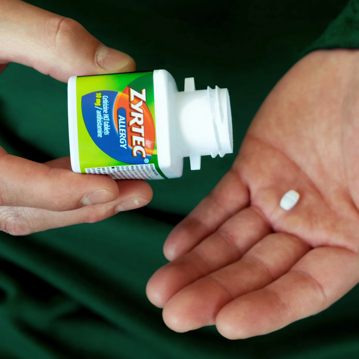 24 Hour Allergy Relief Tablets 10 mg Cetirizine HCl 30 Ct O491700