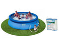 12ft x 30in Easy Set Pool with Pump & Filter Cartridge Y4955