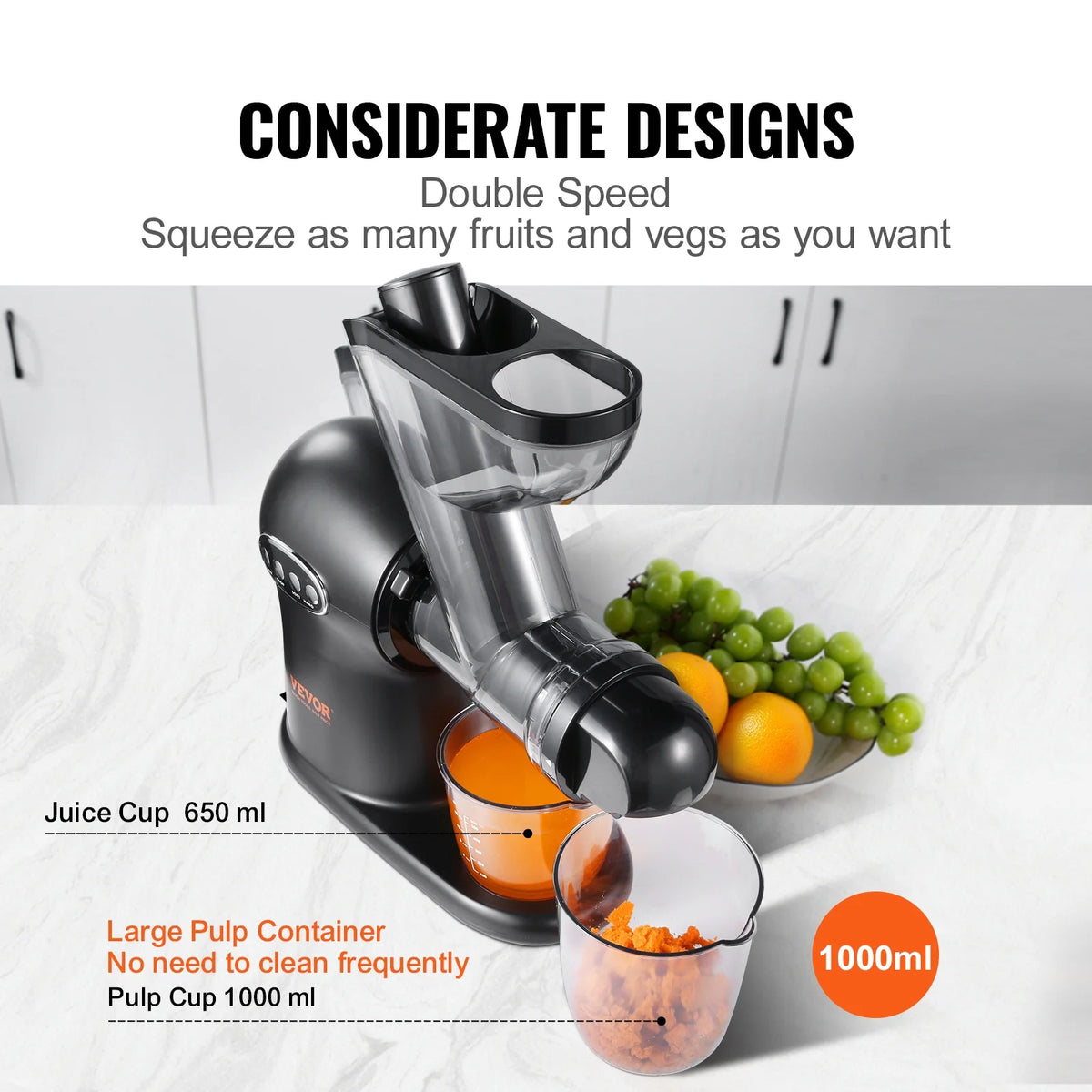 Masticating Slow Juicer Electric Cold Press I1444