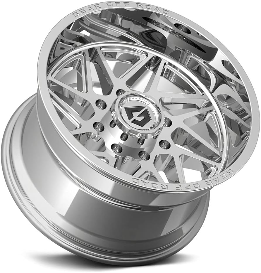22x10 6x135/6x5.5" -19mm Chrome Wheel Rim 22" F90193
