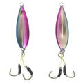 20 pcs 160gr Pink / Blue Keel Jig with 5/0 Double Assist Hooks K6341