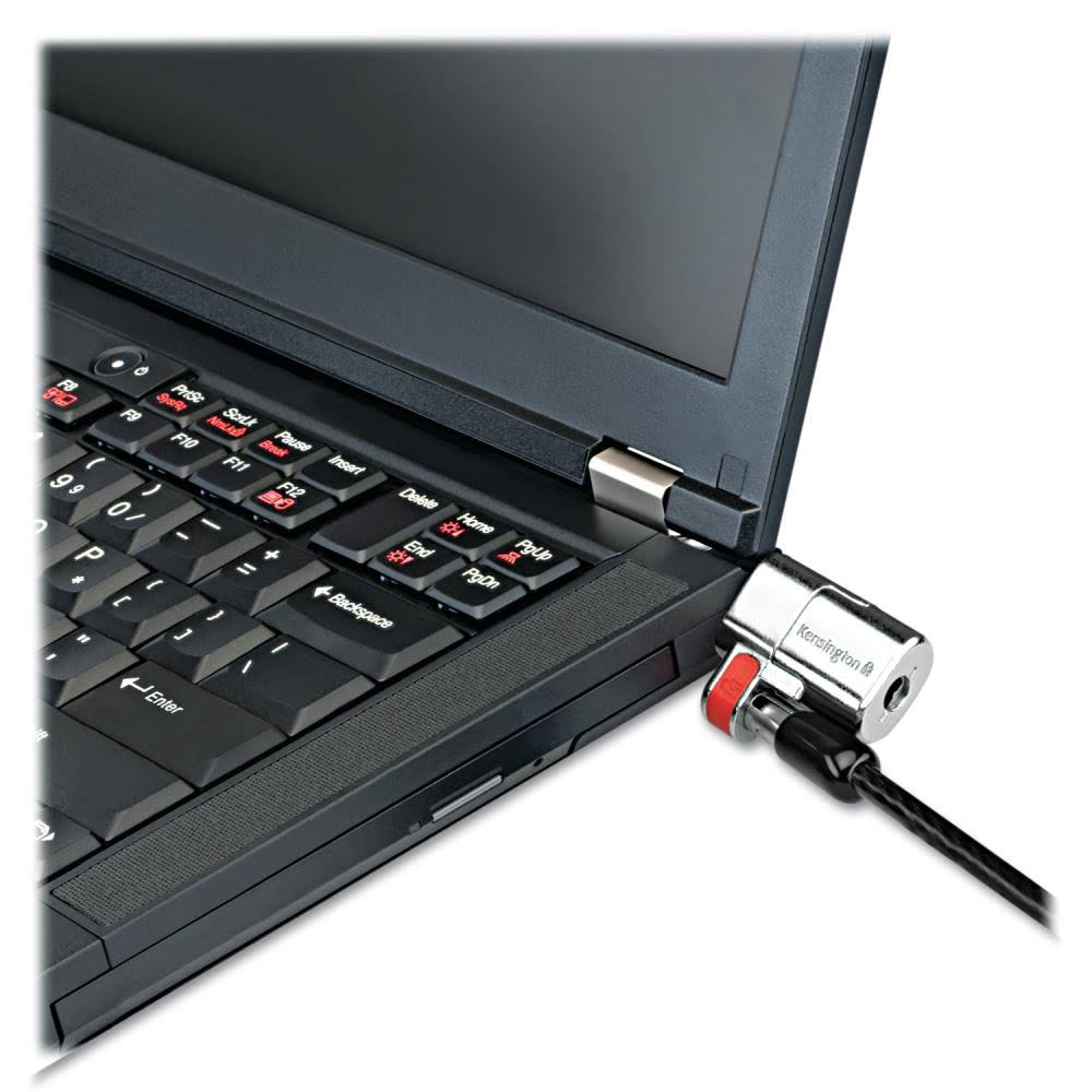 Black Keyed Laptop Lock, 5ft Cable V210