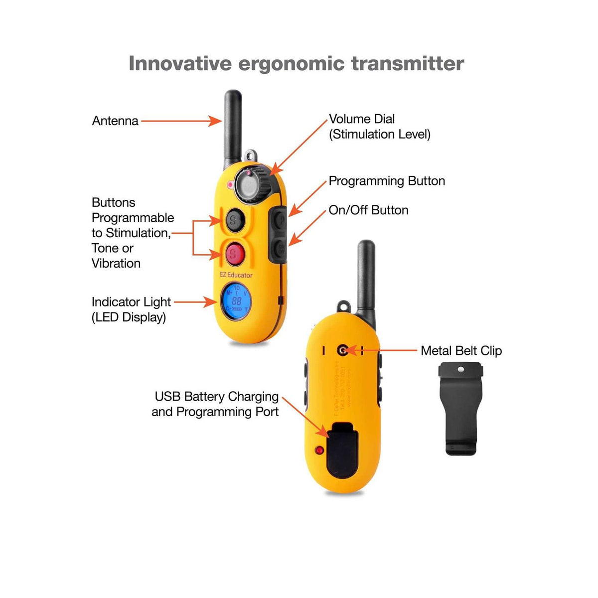 Remote Dog Training Collar with Vibration J9055