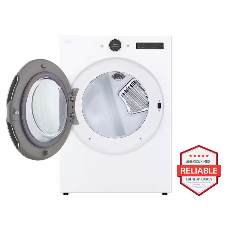 7.4 cu. ft. Vented Stackable Electric Dryer in White P595