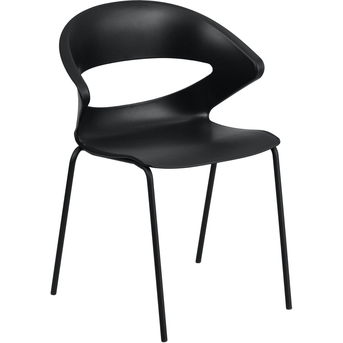 Black Stack Chair C805072