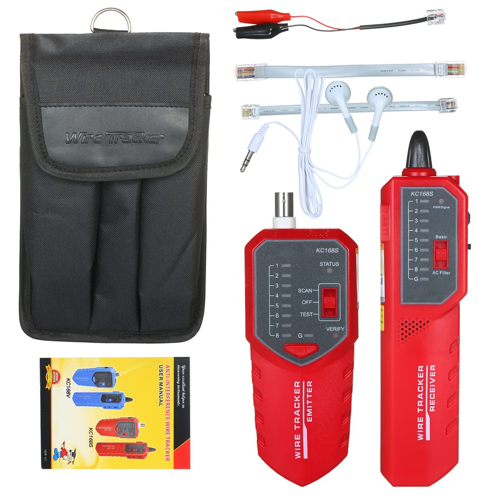 RJ11 RJ45 Ethernet LAN Multifunction Network Cable Tester Z138473