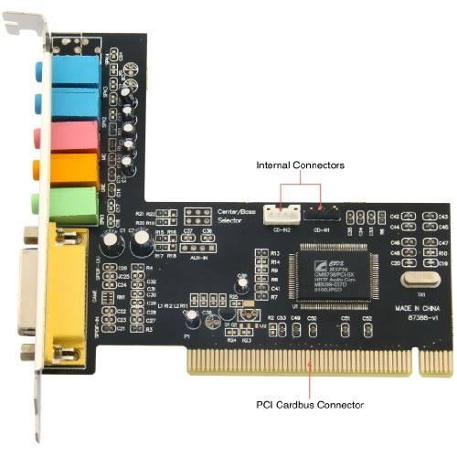 6-Channel 5.1 Surround Sound PCI Sound Card C88791