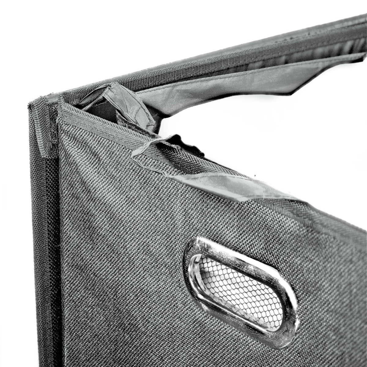 Grey Collapsible Laundry Hamper L759