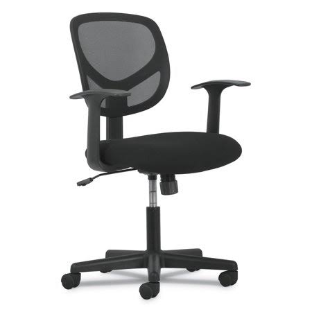 Black Mid-Back Task Chair W3132