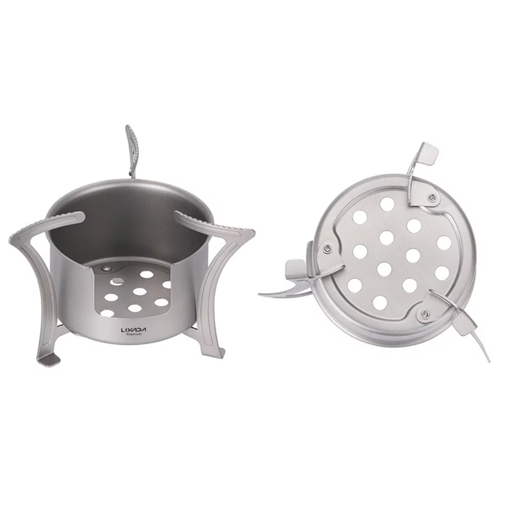 Ultralight Mini Pocket Alcohol Stove Titanium N387760