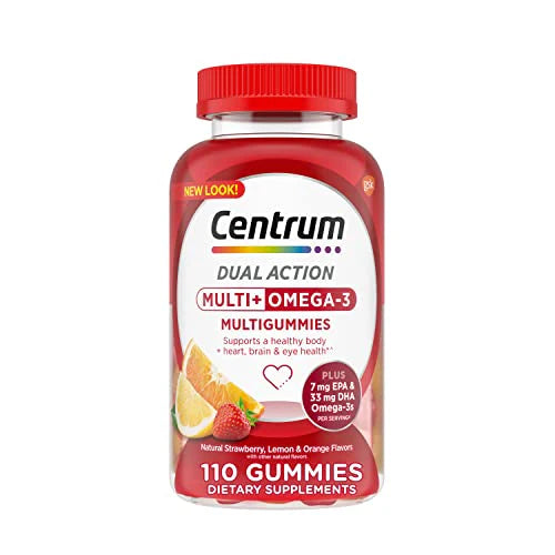 Multivitamin Gummies with Omega-3 C 110 Count Q12288
