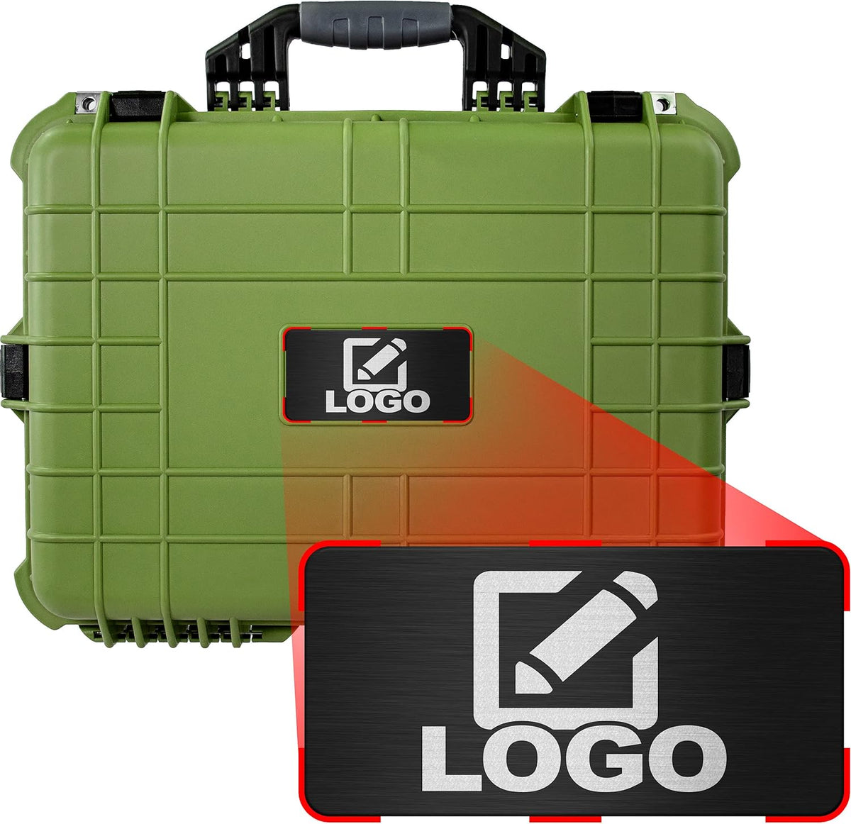 20 Inch Waterproof Shockproof Camera Case with Foam G324