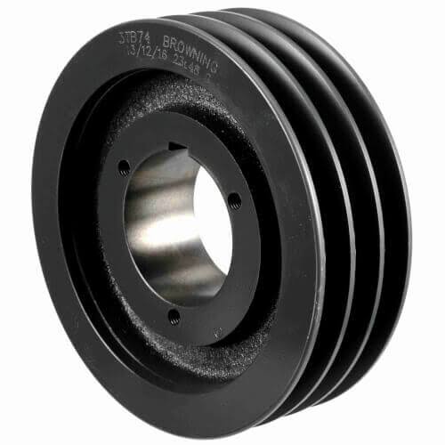 Cast Iron 3 Groove Split Taper Sheave W6494