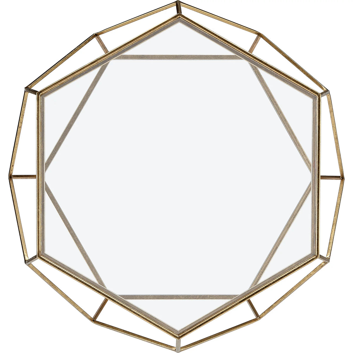 Gold Geometric Metal Coffee Table G277024