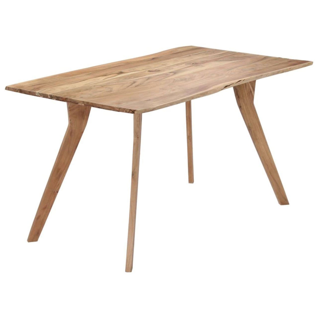 Solid Acacia Wood Dining Table B15395