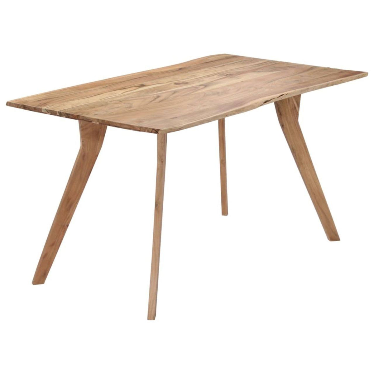 Solid Acacia Wood Dining Table B15395