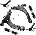 Front Lower Control Arms with Ball Joint and Outer Tie Rods 6pc Set Y43933