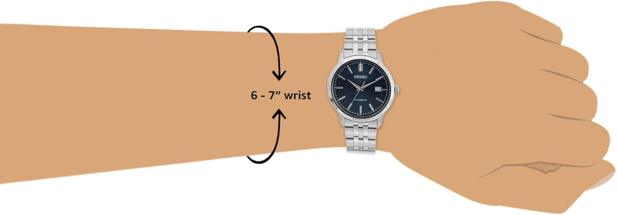 Blue Stainless Steel Automatic Watch N4258