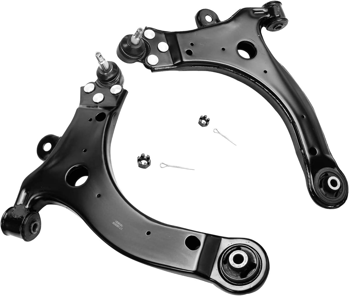 Front Lower Control Arms with Ball Joint and Outer Tie Rods 6pc Set Y43933