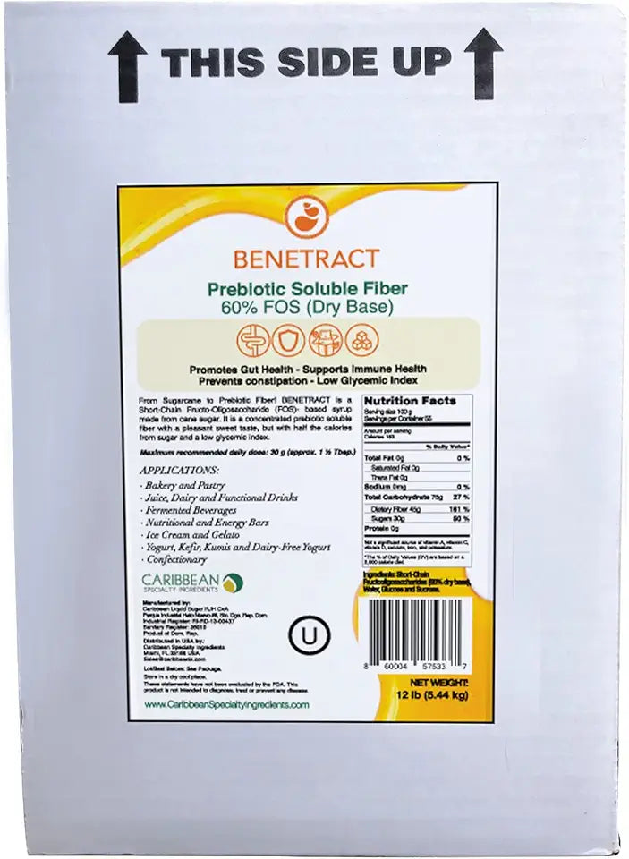 Prebiotic Soluble Fiber Syrup 12 Lb R213417