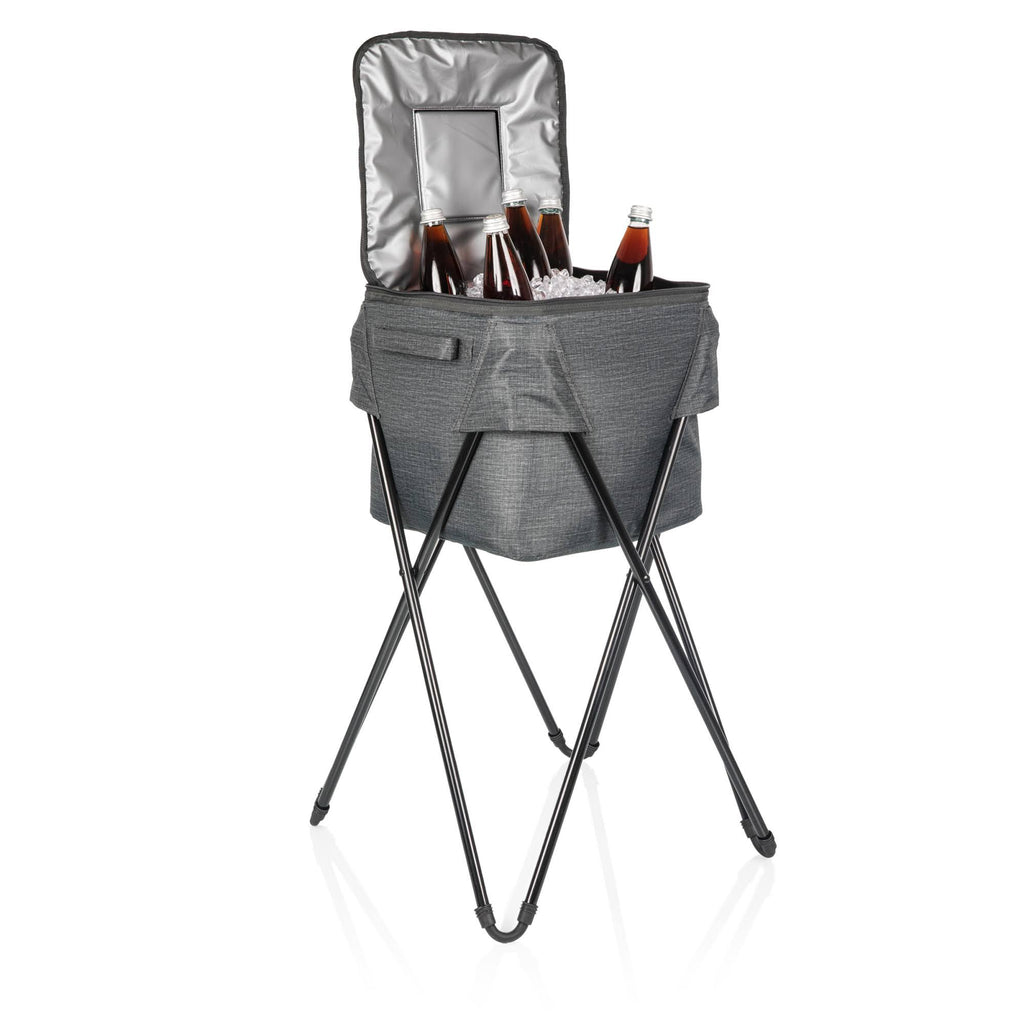 Gray Camping Cooler with Stand U71486