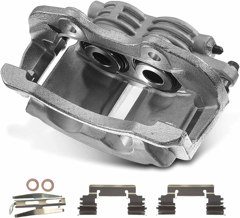 Disc Brake Caliper Assembly with Bracket Rear Left and Right Side 2-PC Set G5874