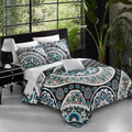 Black Queen 8-Piece Quilt Bedding Set O7720