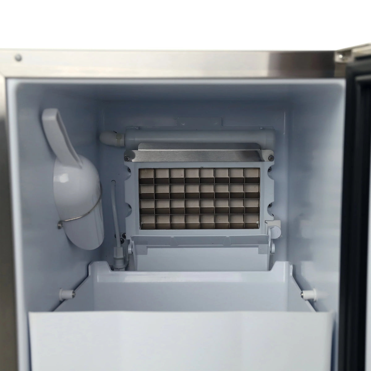 Commercial Built-In Ice Maker, 50 lb. Capacity, Stainless Steel K190882