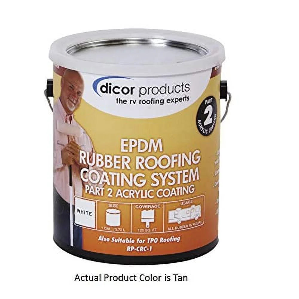 Tan Acrylic Roof Coating E777