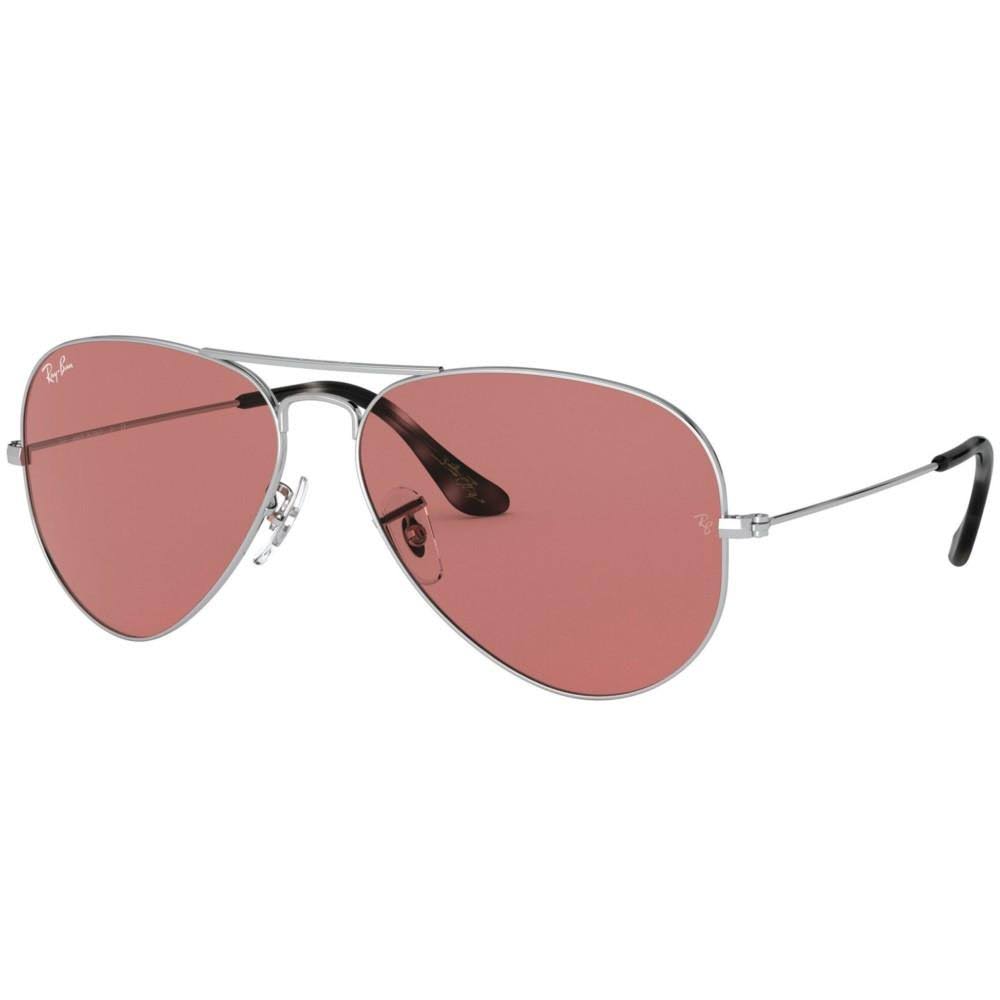 Silver Aviator Sunglasses L956