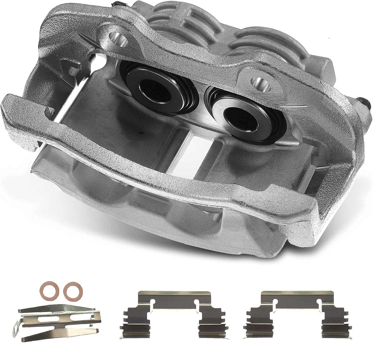 Disc Brake Caliper Assembly with Bracket Rear Left and Right Side 2-PC Set G5874