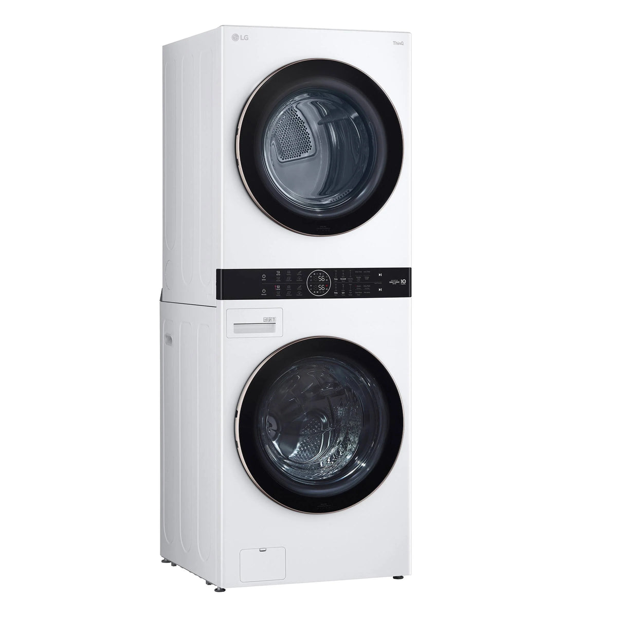 White Front Load Washtower 5.2 Cu. Ft. Washer 7.4 Cu. Ft. Electric Dryer J53691