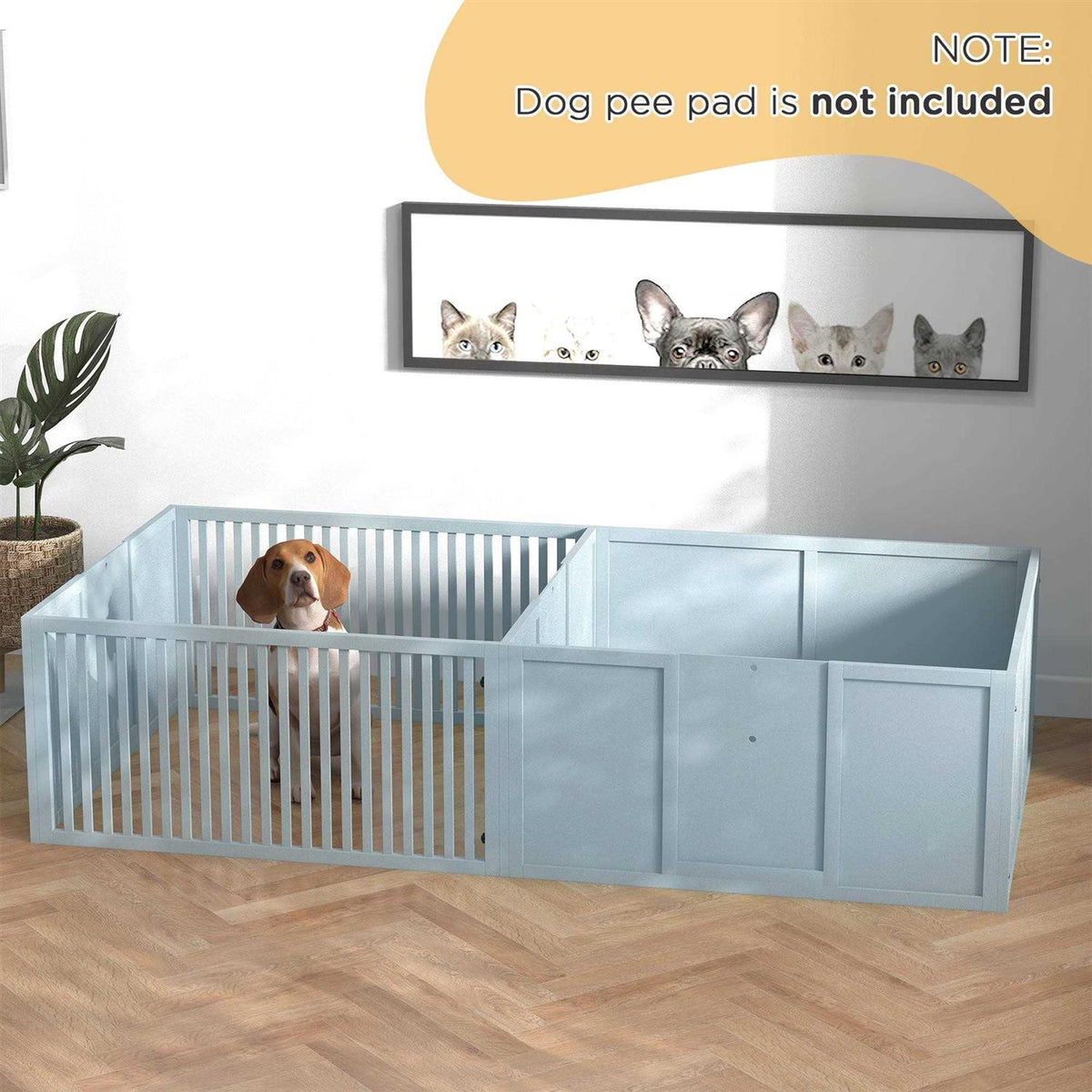 81 x 40 Whelping Box for Dogs Y88825
