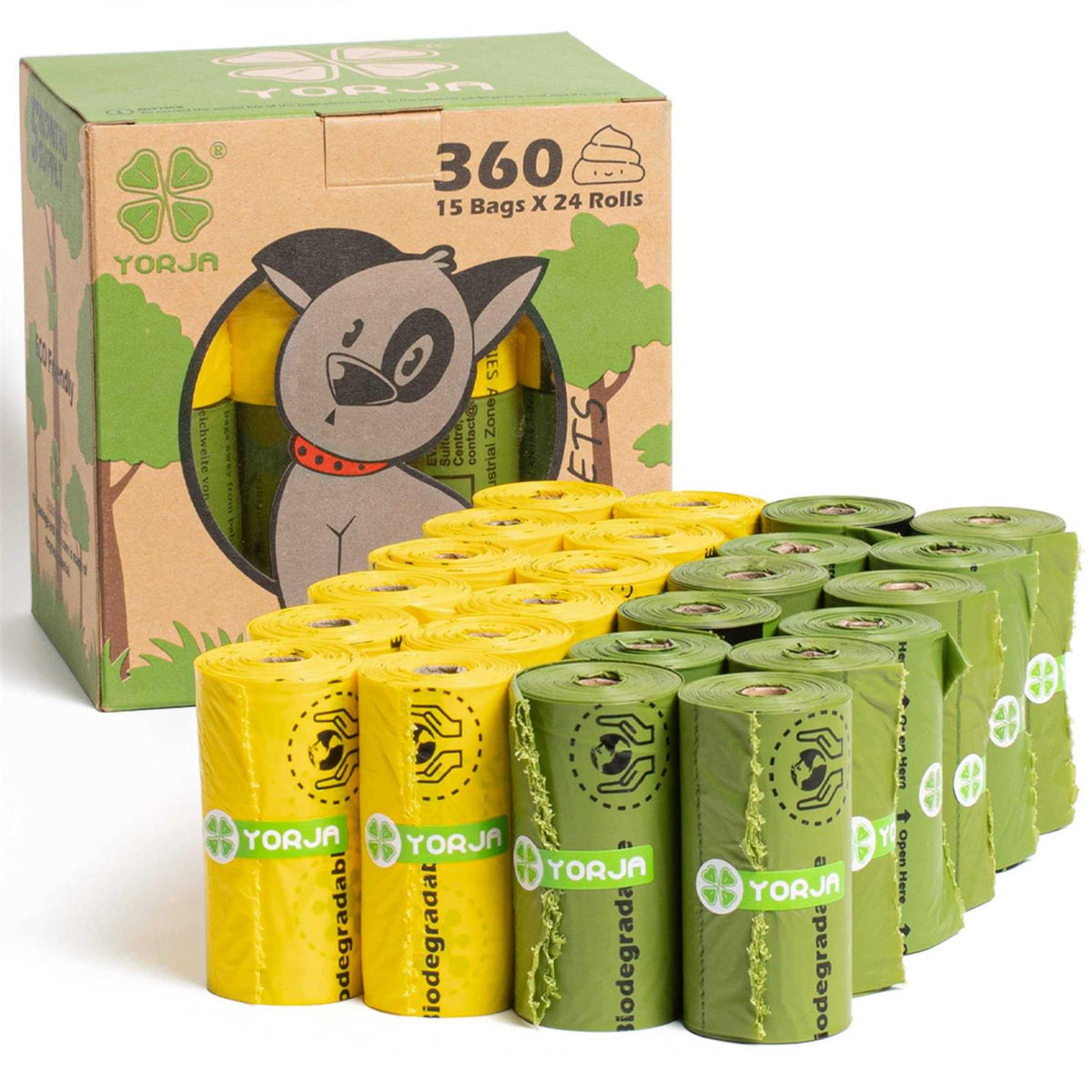Dog Poop Bags 100% Leak Proof Extra Thick F500